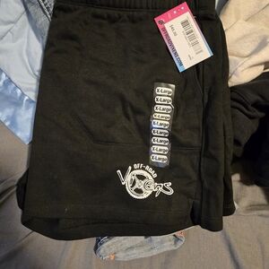 Women's Black Athletic Shorts
